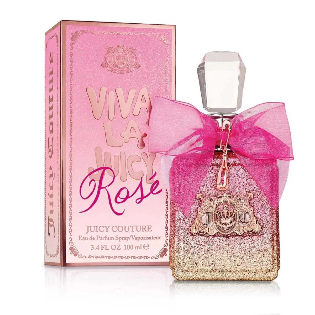 Viva La Juicy Rose Eau de Parfum Women Floral Fresh Scent 3.4 oz Spray