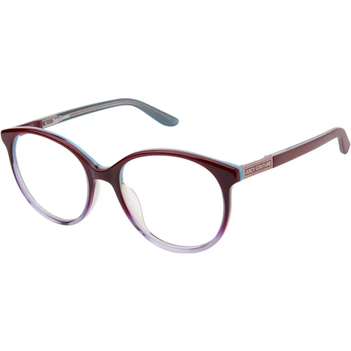 JU 325 Red Violet 8PU Size 51 Eyeglasses by Juicy Couture