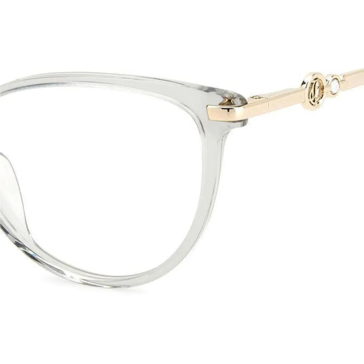 Juicy Couture JU 241 /G Crystal Grey 63M Size 55 Eyeglasses