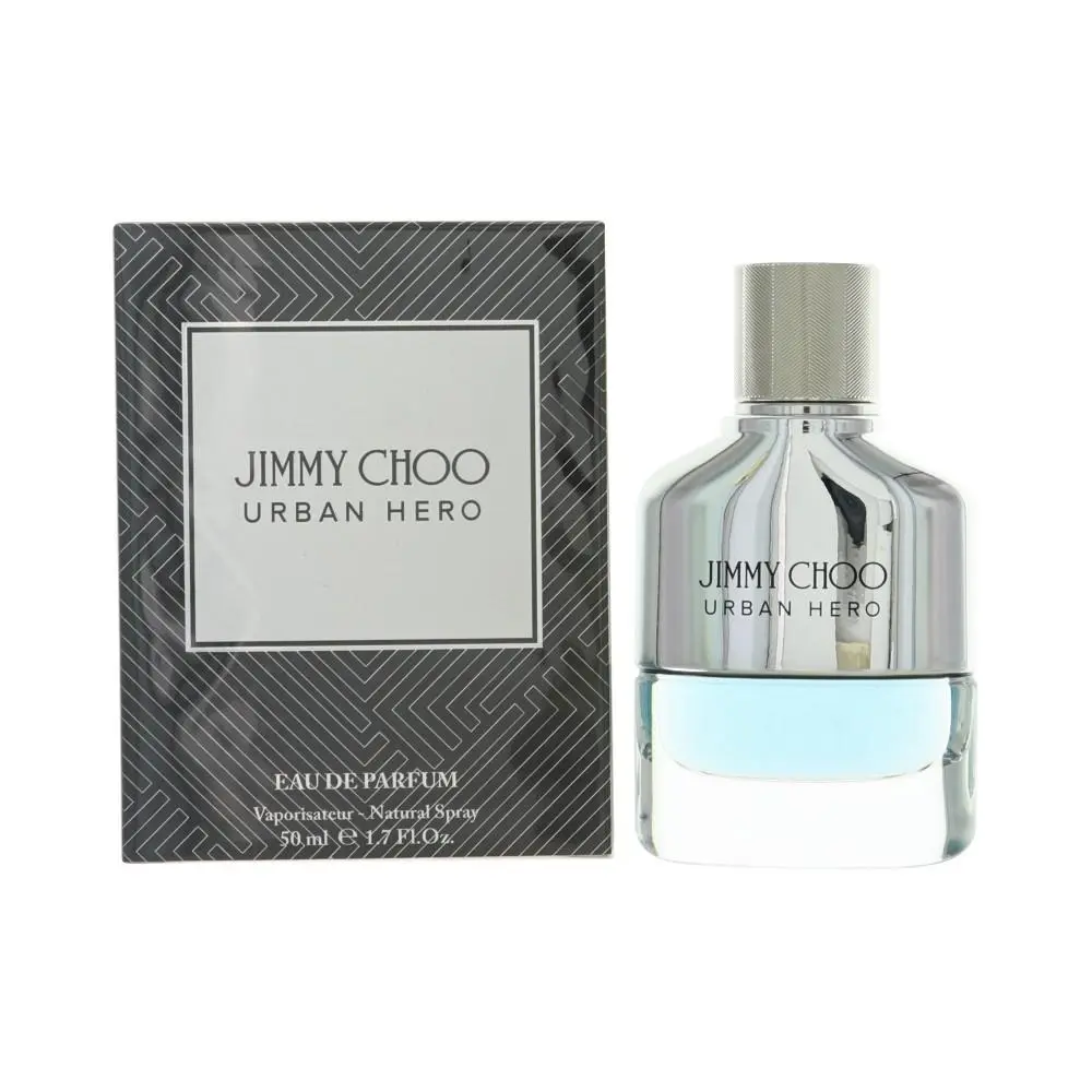 Urban Hero 1.70 Oz Eau De Parfum Spray by Jimmy Choo Box For Men