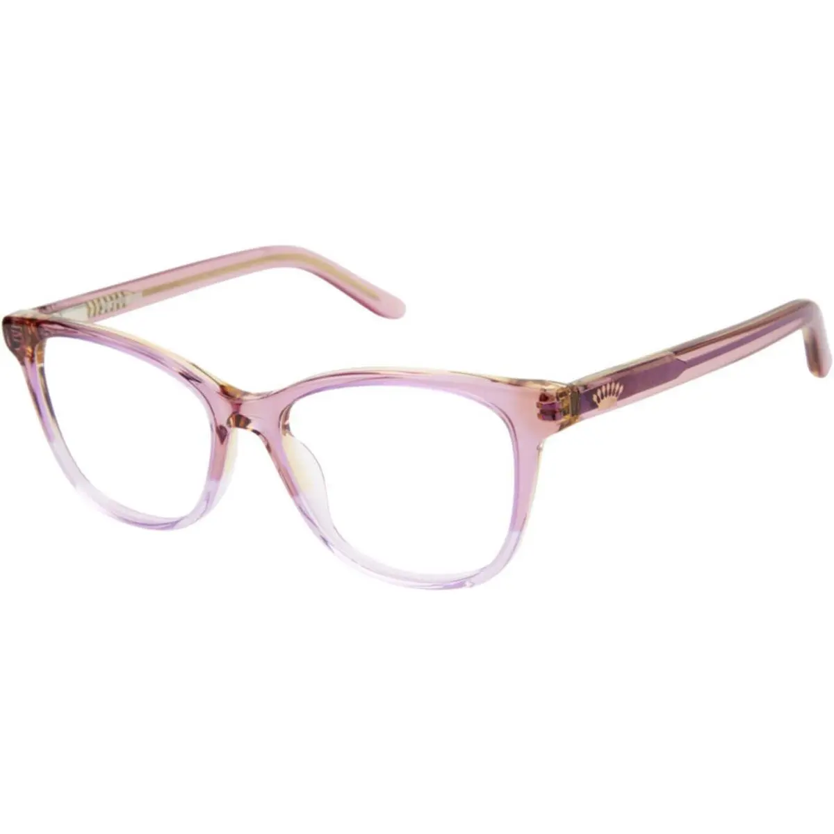 Juicy Couture JU 962 Violet Yellow 83W Size 49 Eyeglasses