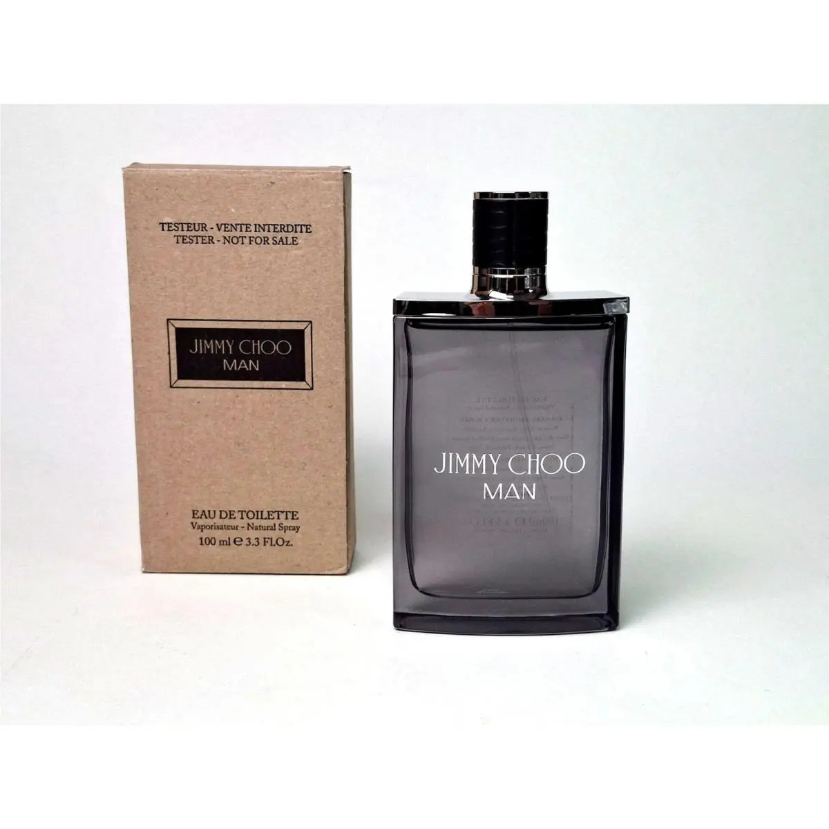 Jimmy Choo Man Eau de Toilette Spray For Men 3.3 oz Cologne Tester