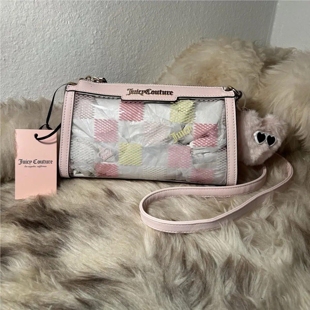 Juicy Couture Free To Be Juicy Crossbody - Clear
