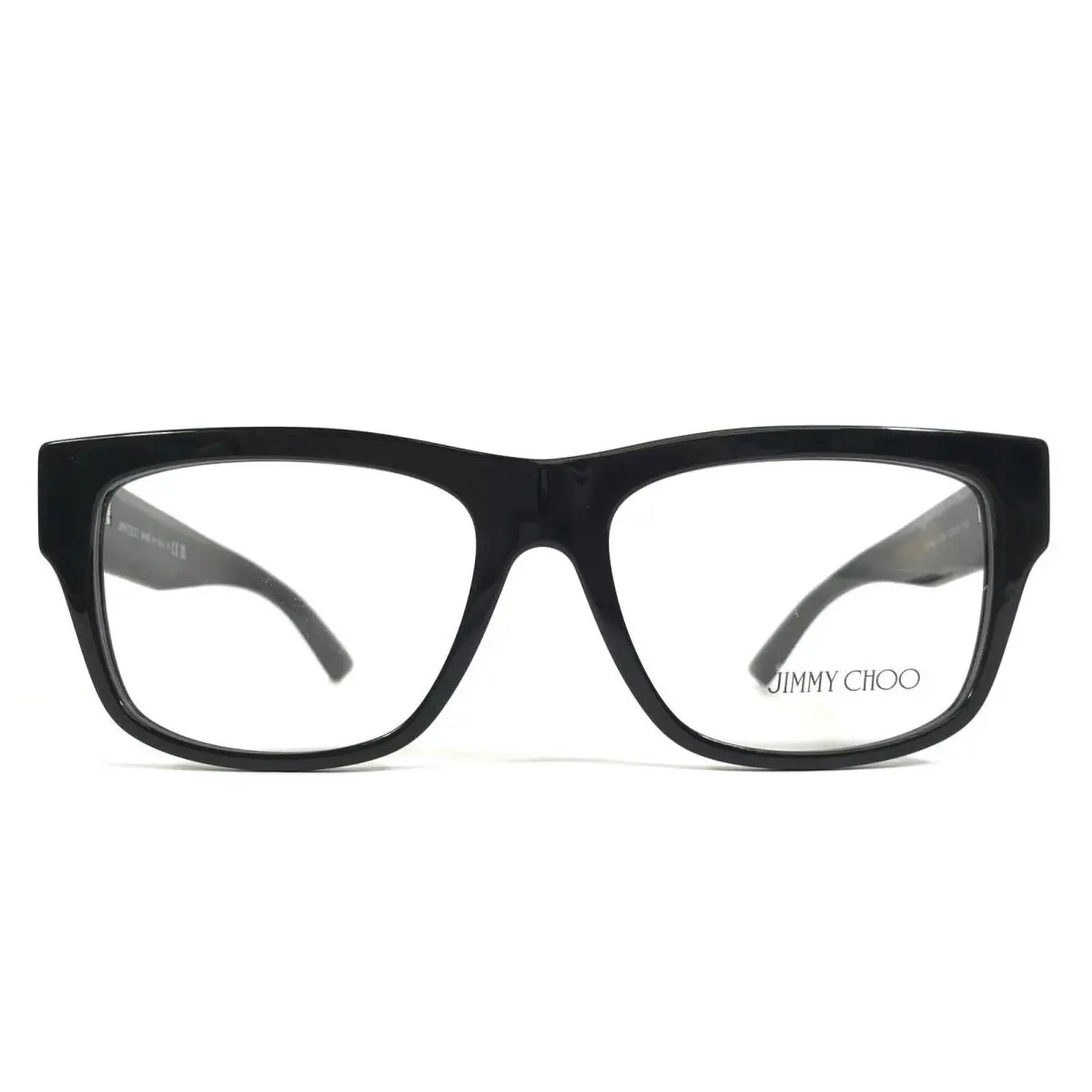 Jimmy Choo Eyeglasses Frames JC3049U 5000 Black Square Full Rim 55-16-140
