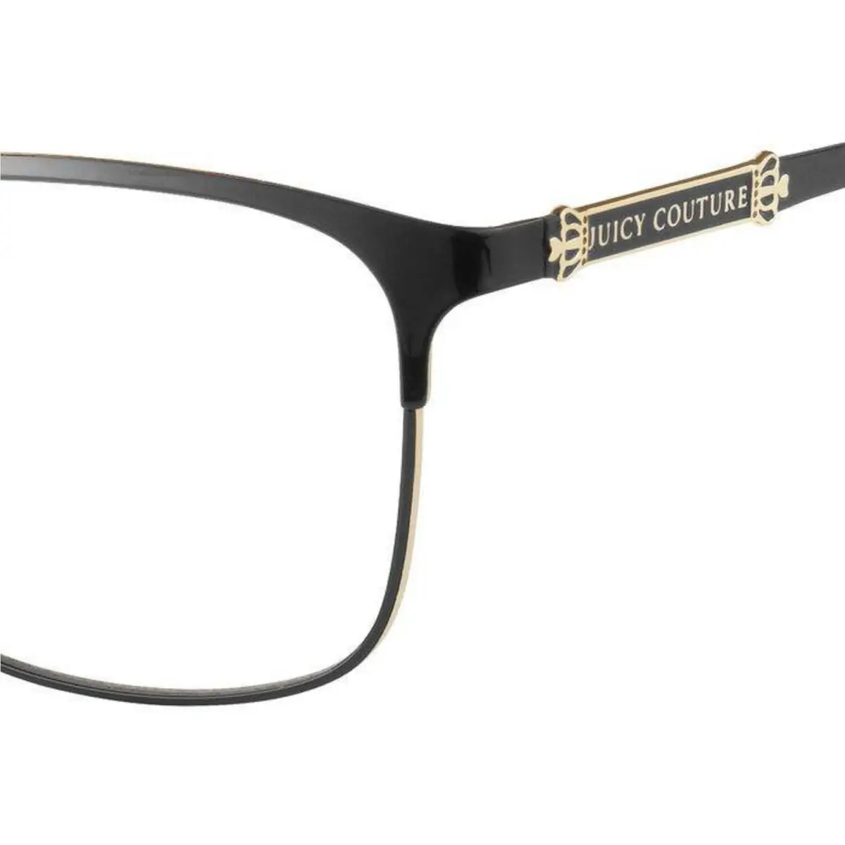 Juicy Couture JU 168 Black Gold 2M2 Size 52 Eyeglasses