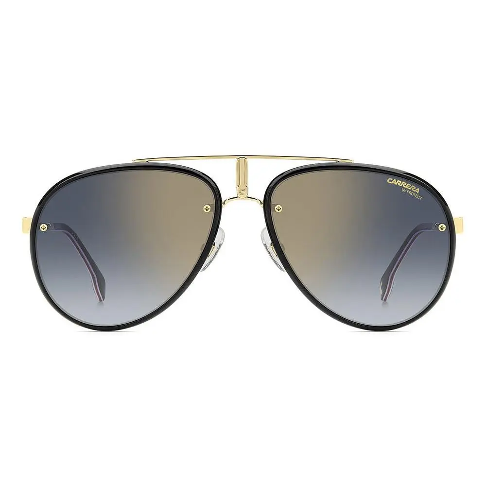 Glory 111v 1v Blue Shaded Gold Mirror Size 58 Sunglasses by Carrera