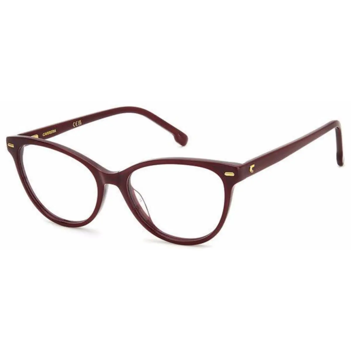 3020 Burgundy Lhf Size 53 Eyeglasses by Carrera