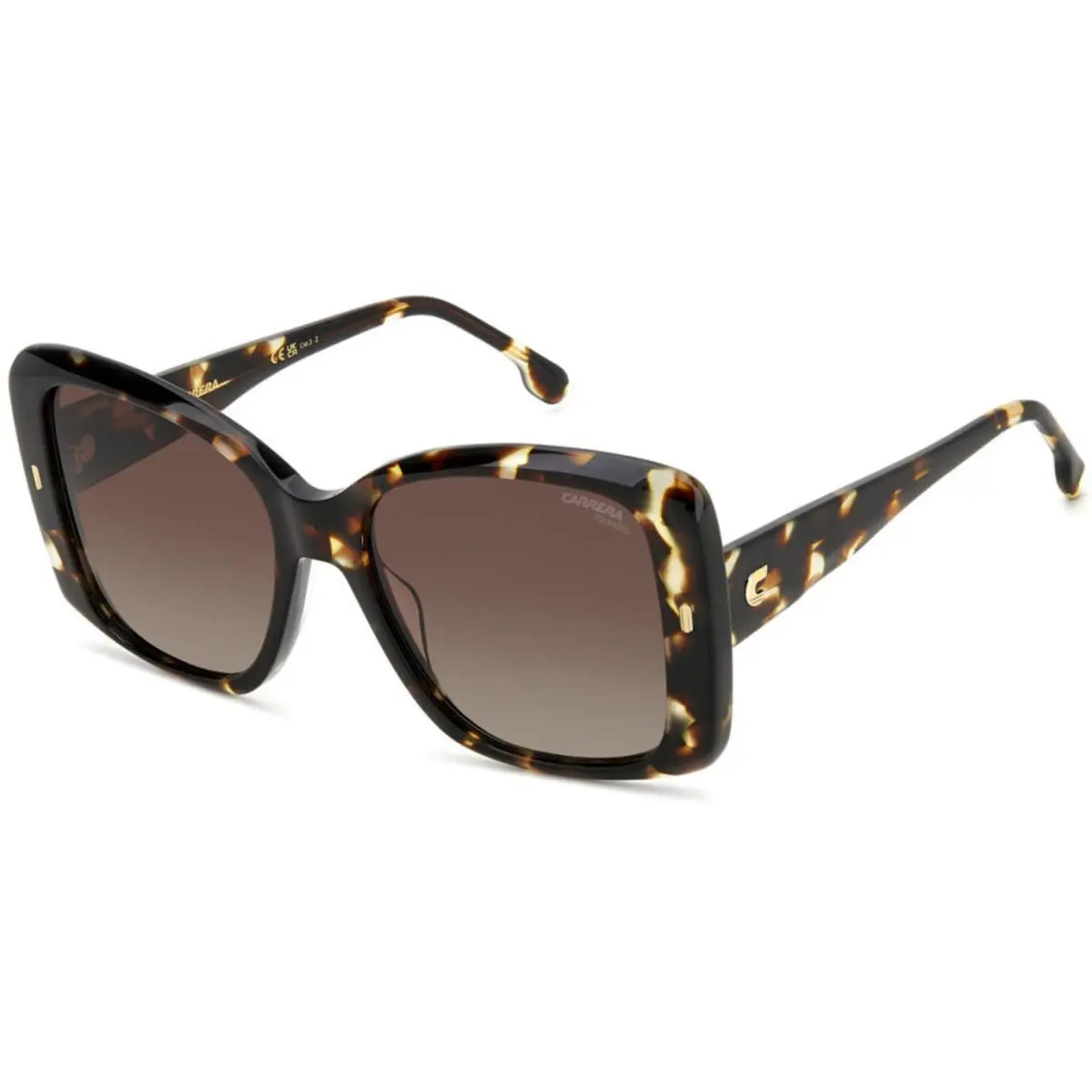 3030 /S R9la La Brown Shaded Polarized Size 56 Sunglasses by Carrera