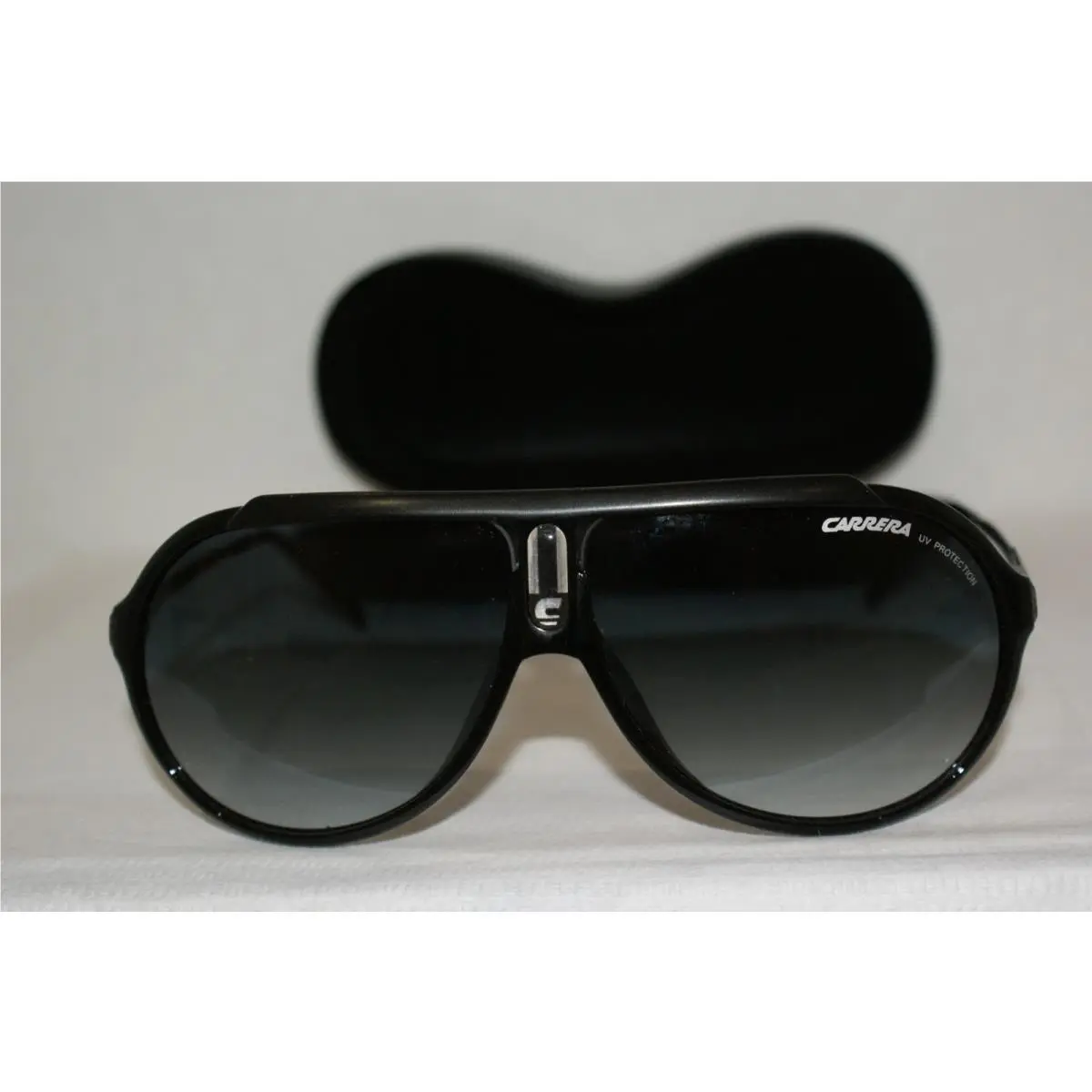 Authe Carrera Sunglasses Endurance Black/palladium V4J 63-10 W Case