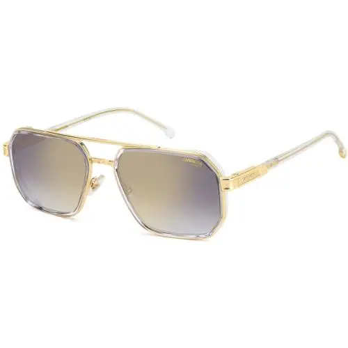 1069 /S Ejfq Fq Grey Shaded Gold Mirror Size 58 Sunglasses by Carrera