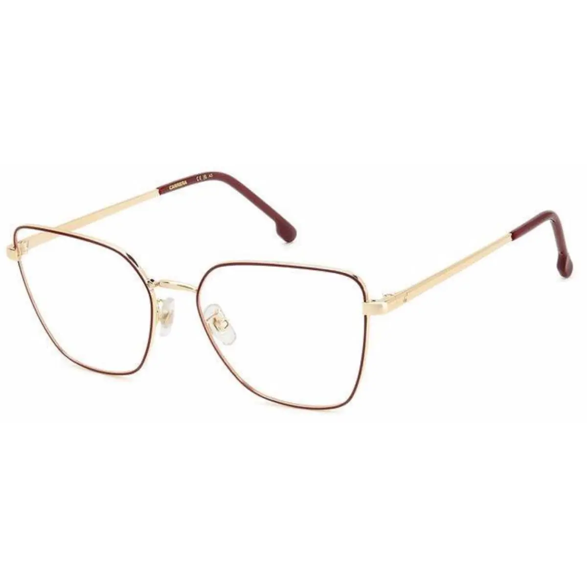 3022 Gold Burgundy Noa Size 55 Eyeglasses by Carrera