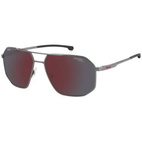 Carduc 037 /S 80h4 H4 Red Mirror Pz Hightcontrast Ar Size 61 Sunglasses by Carrera