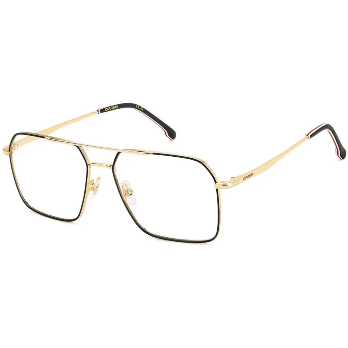 336 Black Gold 2M2 Size 57 Eyeglasses by Carrera