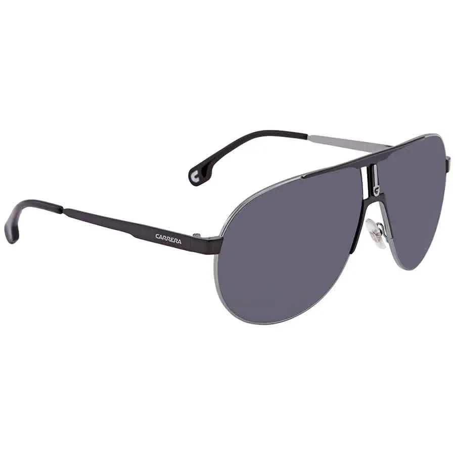 Carrera Grey Pilot Men`s Sunglasses Carrera 1005/S 0TI7/IR 66 Carrera 1005/S