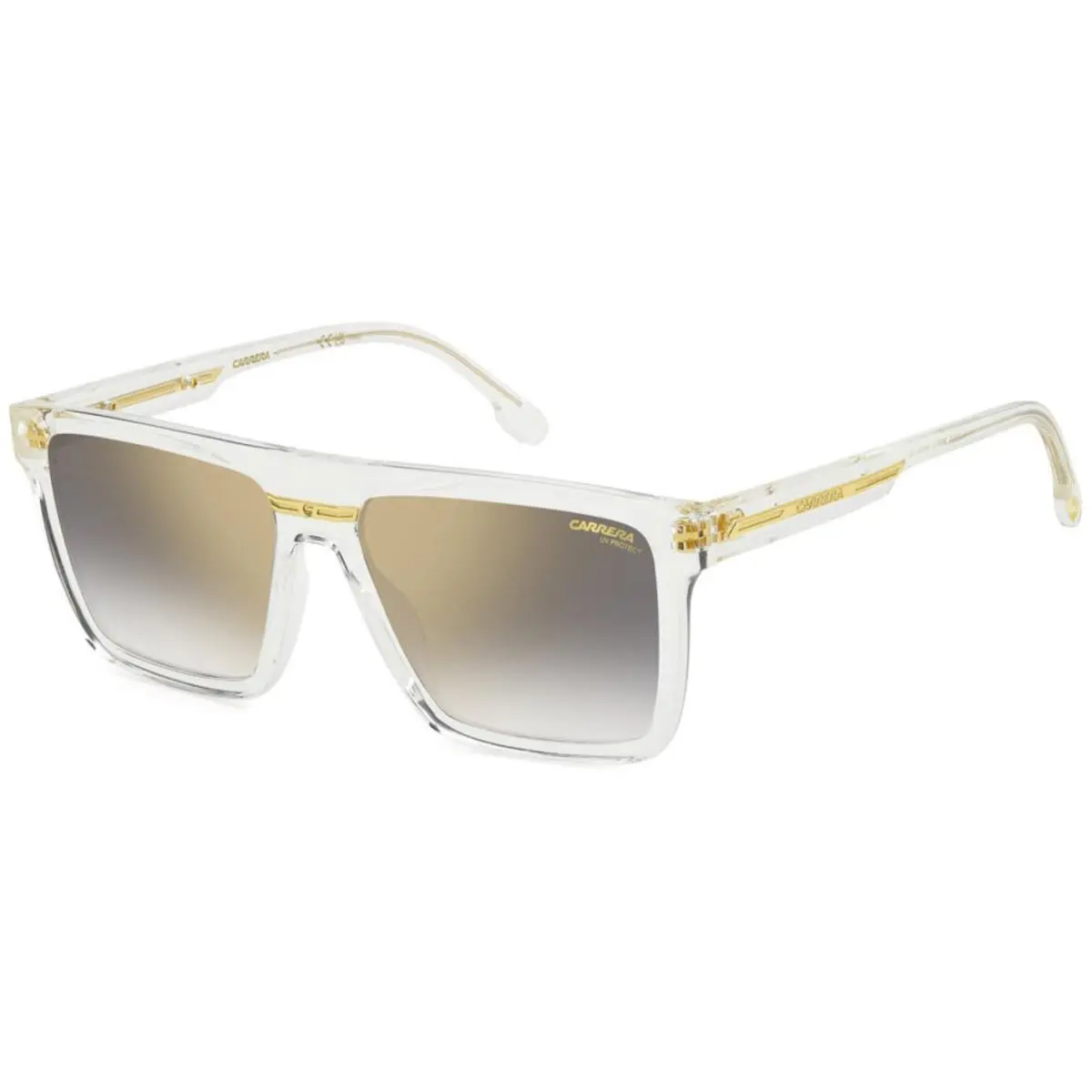 Victory C 03 /S 00fq Fq Grey Shaded Gold Mirror Size 58 Sunglasses by Carrera