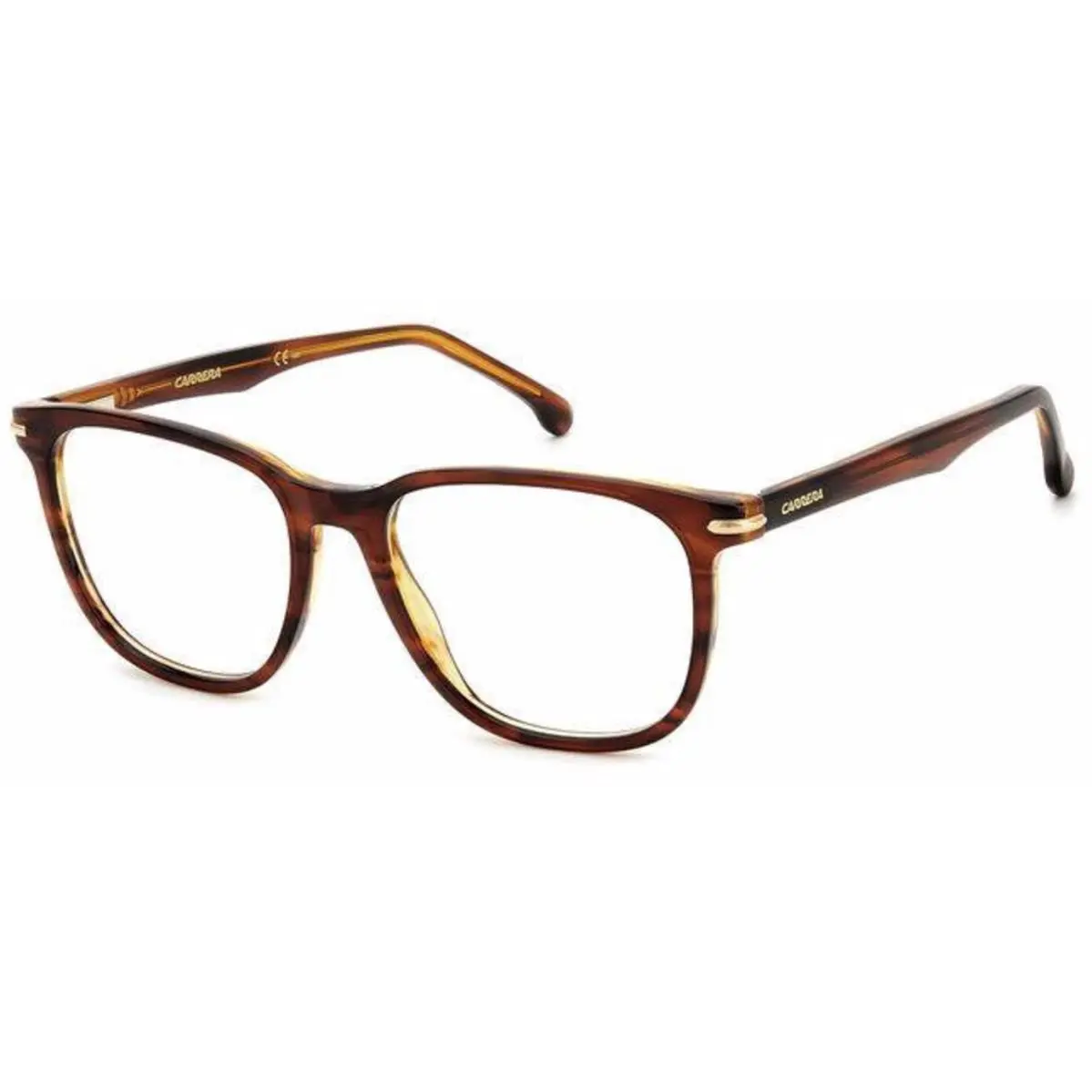 Carrera 308 Brown Horn EX4 Size 53 Eyeglasses