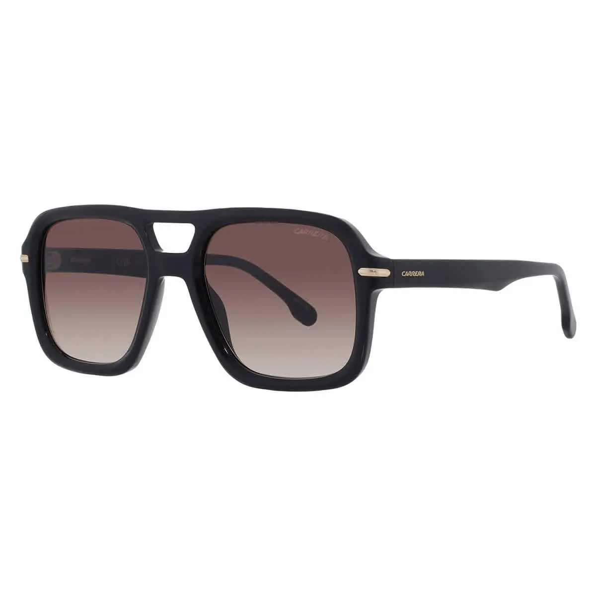 Carrera Brown Shaded Navigator Men`s Sunglasses Carrera 317/S 0807/HA 55