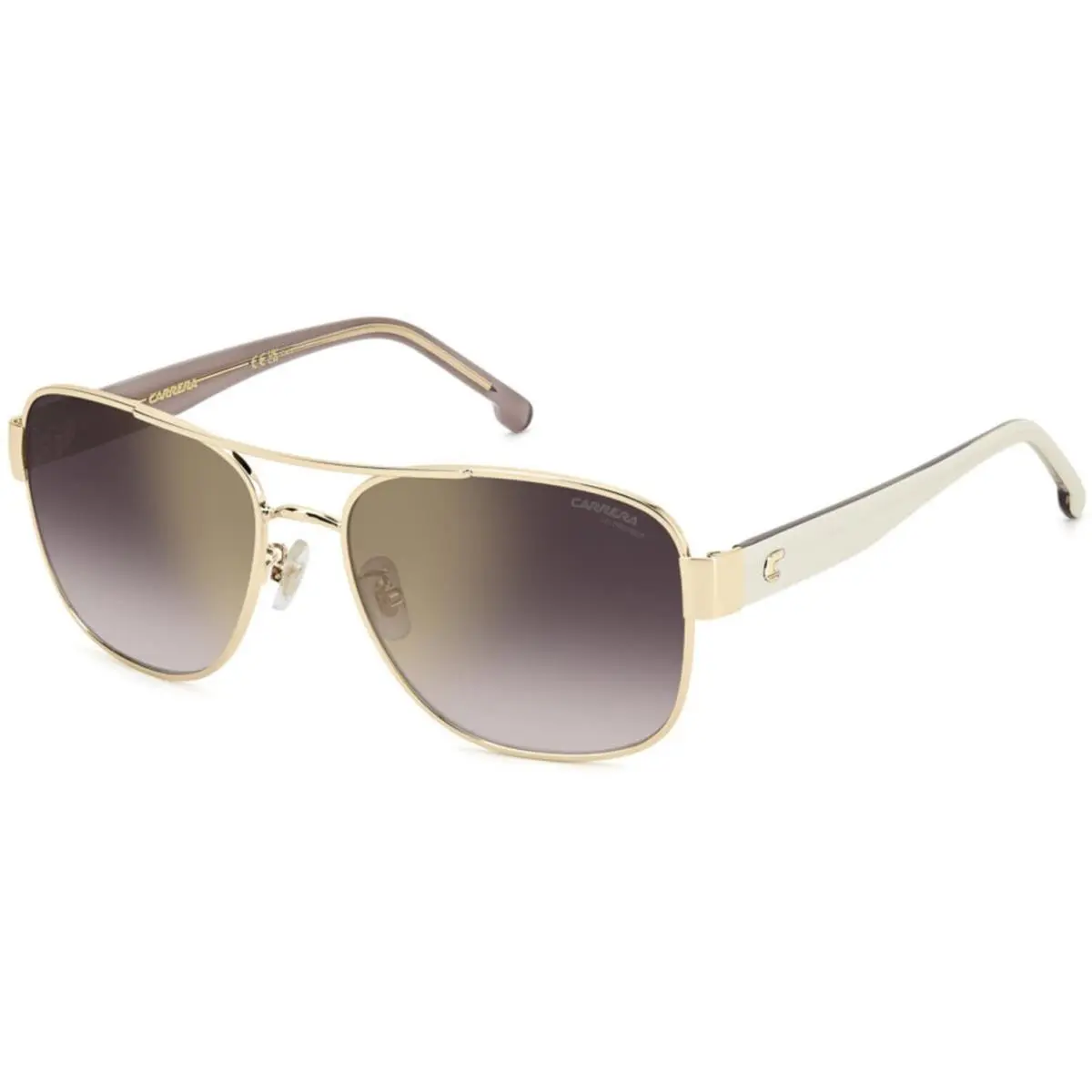 3042 /S Vpyk Yk Gold Mirror On Burgundy Shaded Size 58 Sunglasses by Carrera