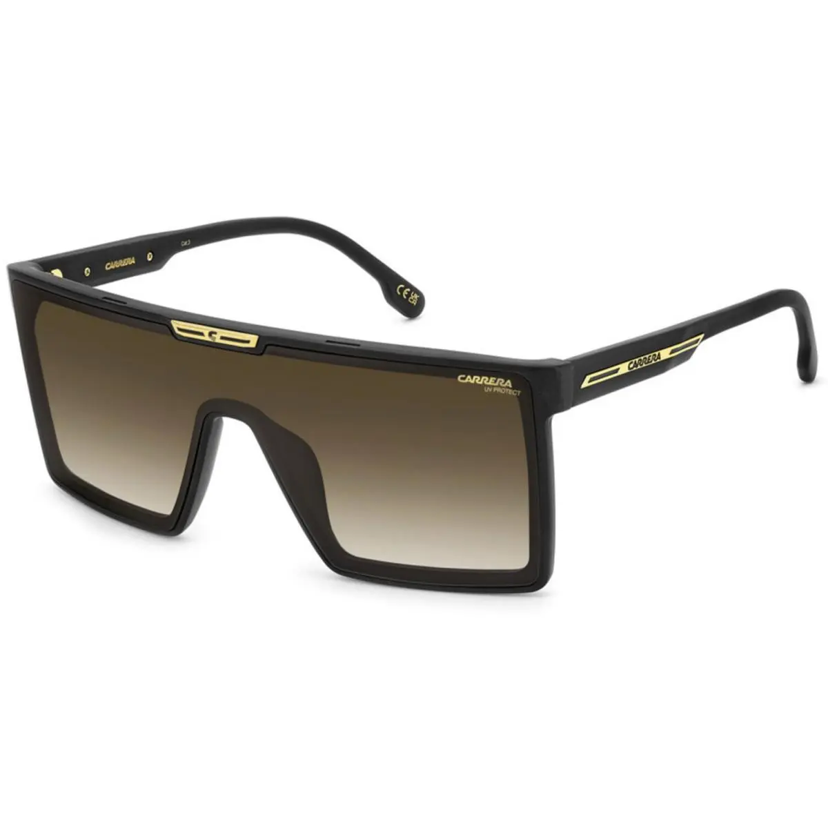 Victory C 07 /S 0386 86 Black Brown Green Antireflex Size 99 Sunglasses by Carrera