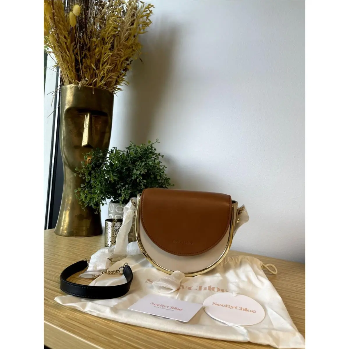 See by Chloe Mara Evening Bag- with Authentication Card and Dusk Bag Leather