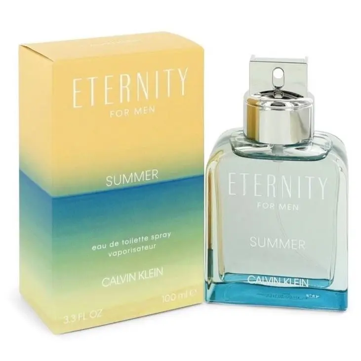 Eternity Summer by Calvin Klein Eau De Toilette Spray 2019 3.3 oz Men