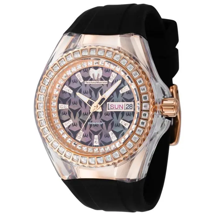Technomarine Women`s Cruise Monogram Diamond 40mm Quartz TM-121176