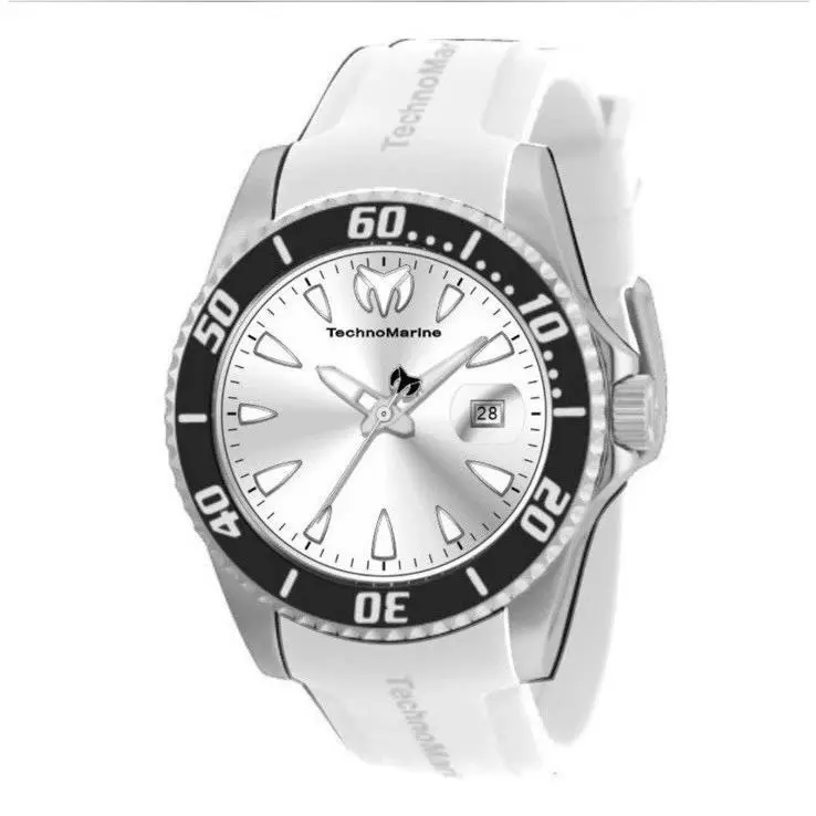 Technomarine Manta Sea TM-225130 Men`s 42mm Quartz Silver White Watch