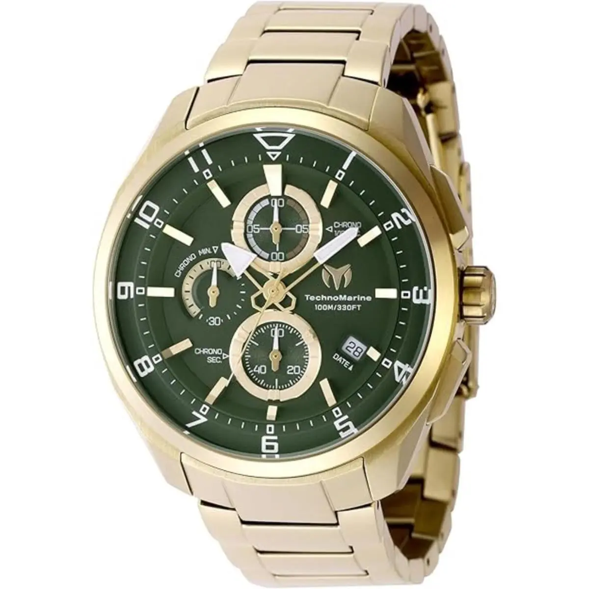 Technomarine Ocean Quantum Men`s Watch - 44mm. Gold TM-318131