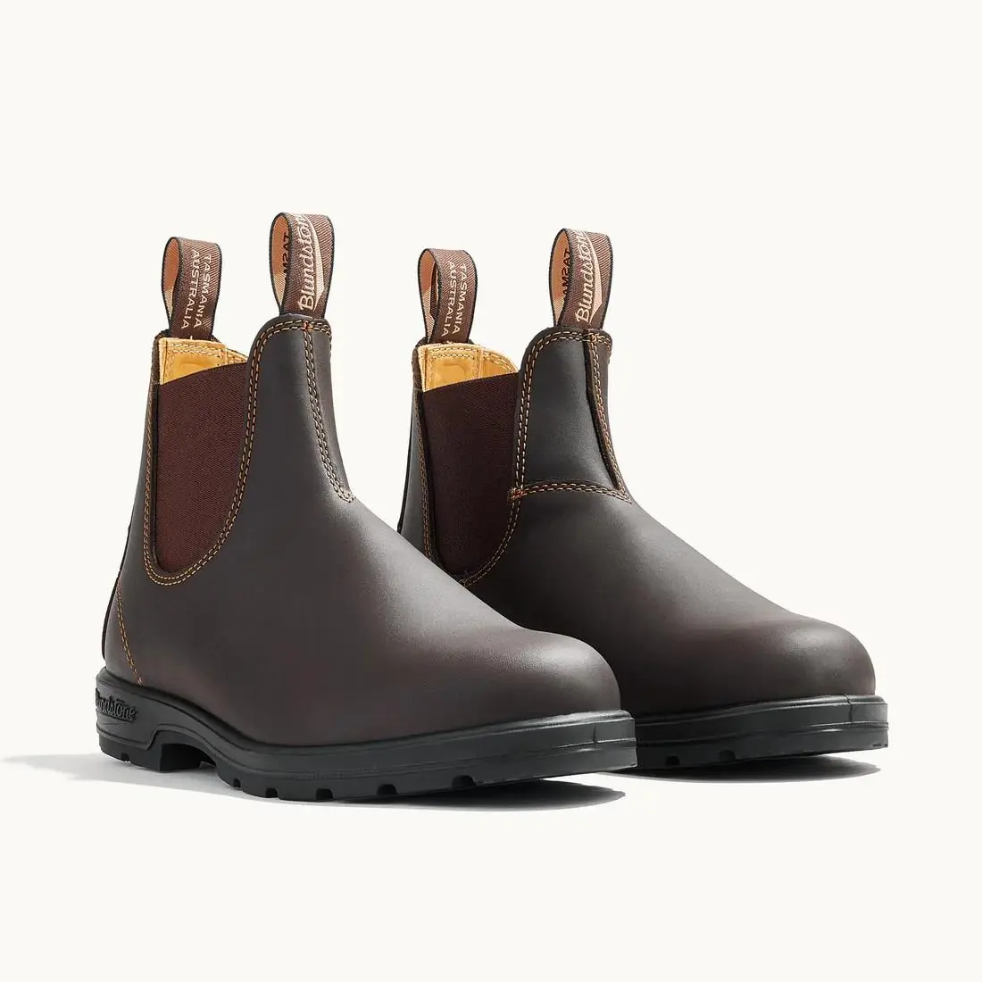 Blundstone Classics 550 Boots Mens 10 Walnut Brown Leather Ankle Chelsea ZAP2527