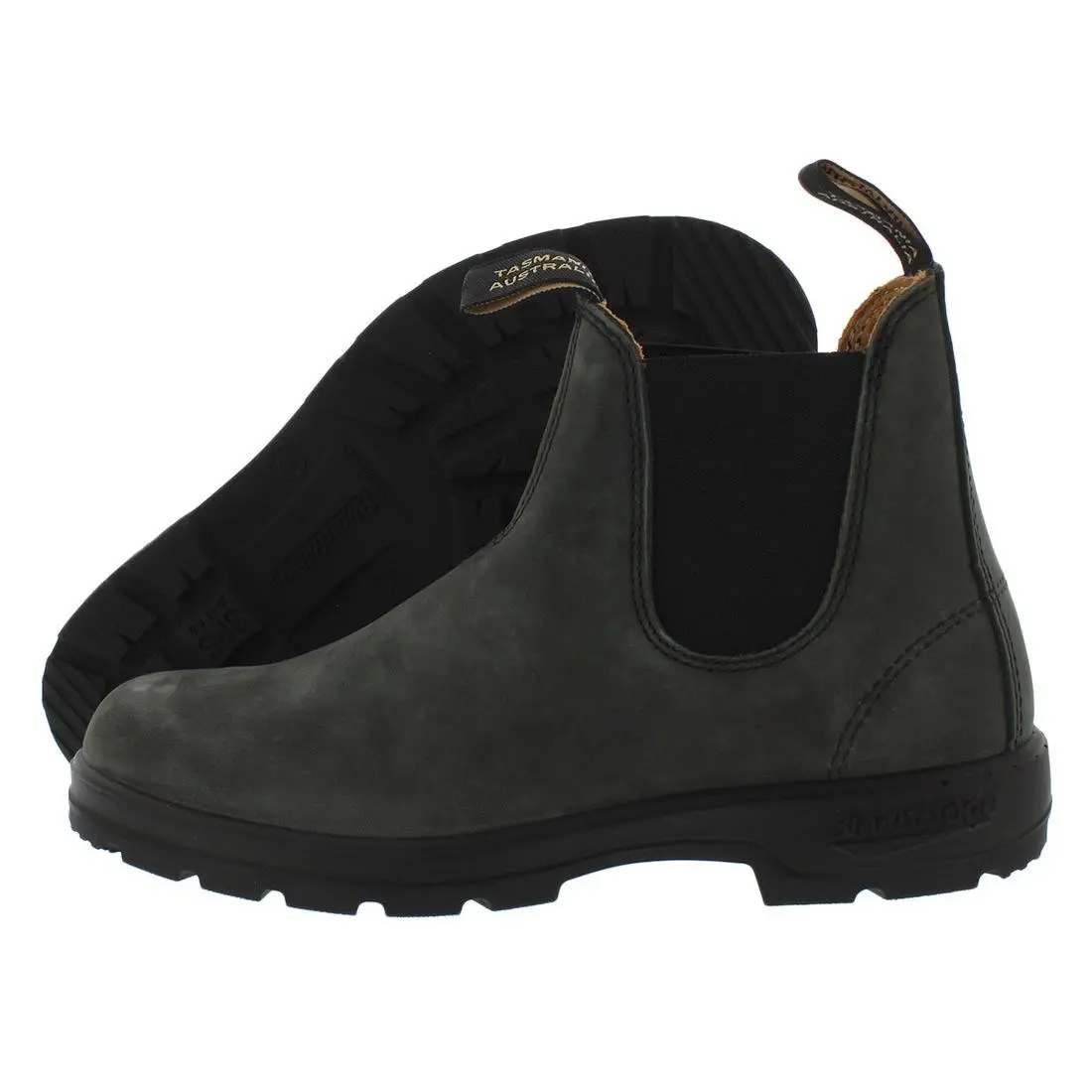 Blundstone 587 Elastic Sided Boot Lined Unisex Shoes Size 4.5 Color: Rustic