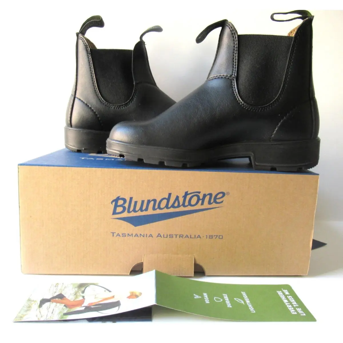 Blundstone Women`s Vegan Boots in Black - Size 4 Aus/uk 7 US