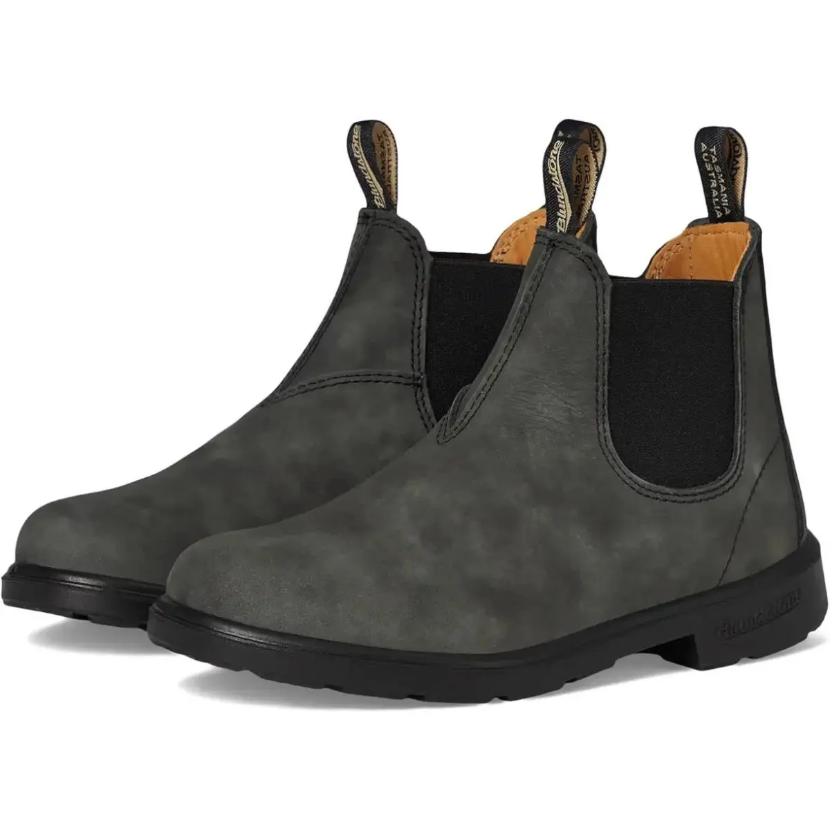 Blundstone Kids Chelsea Boots Elastic Sided 1325 Rustic Black Kids Size UK 2