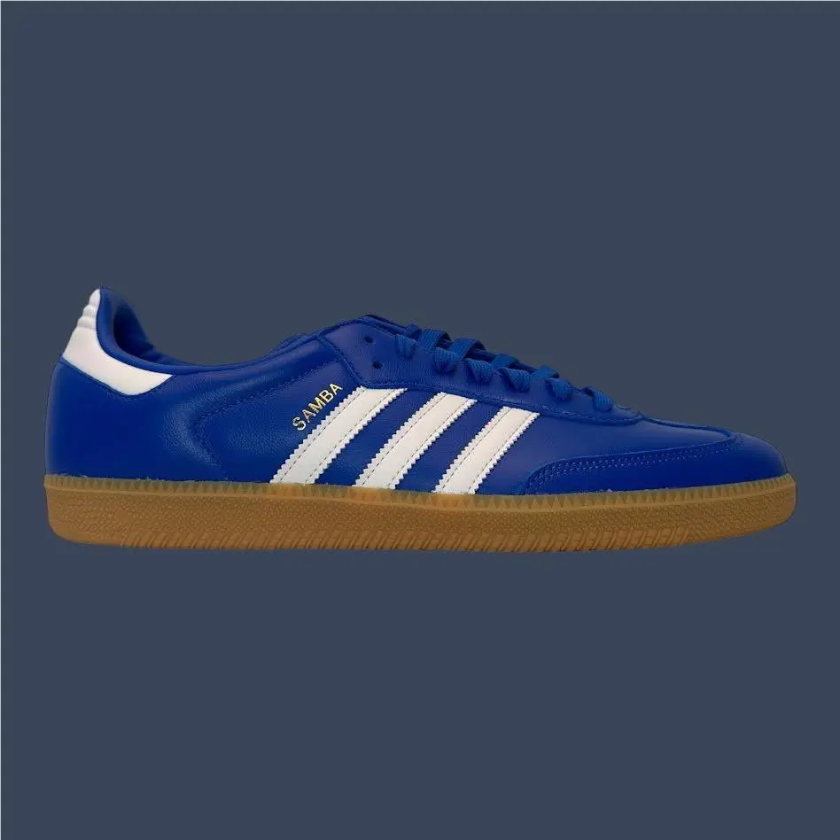 Adidas shoes - Adidas Samba OG Blue/White/Gum – JR0882 4