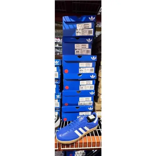 Adidas shoes - Adidas Samba OG Blue/White/Gum – JR0882 7