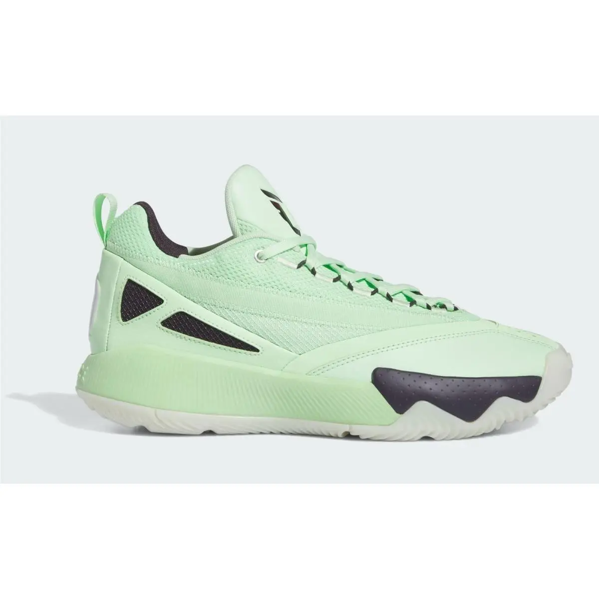 IE7790 Mens Adidas Dame Certified 2 Low `semi Green Spark Aurora Black Cloud