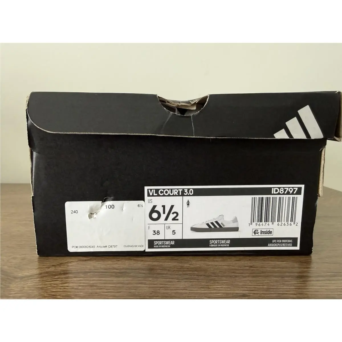 Adidas shoes - adidas Vl Court - Court - ID8797 - White 14