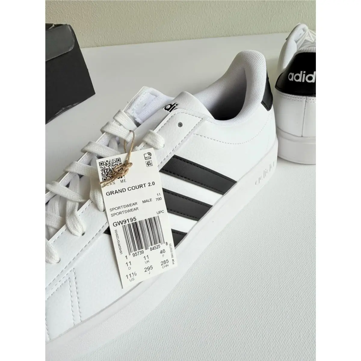Adidas shoes - adidas Grand Court - Grand Court - White/black 8
