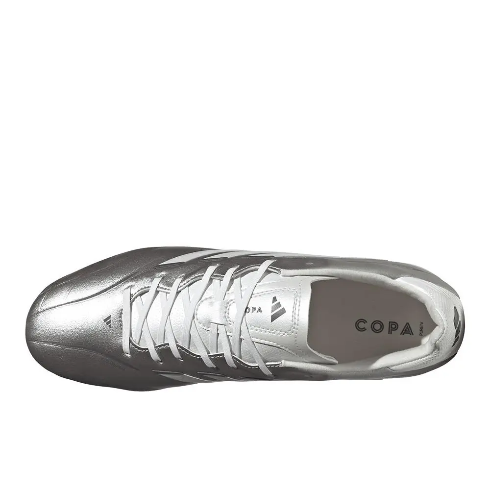 Adidas shoes - adidas Copa Pure Iv League Firm Ground Soccer Cleats - JQ0481 - Silver 2