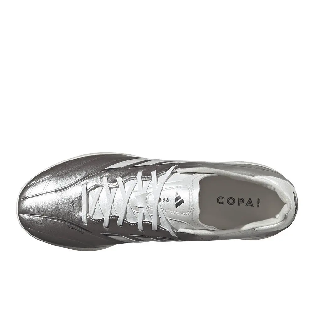Adidas shoes - adidas Copa Pure Iv League Turf Soccer Cleats - JS2564 - Silver 2