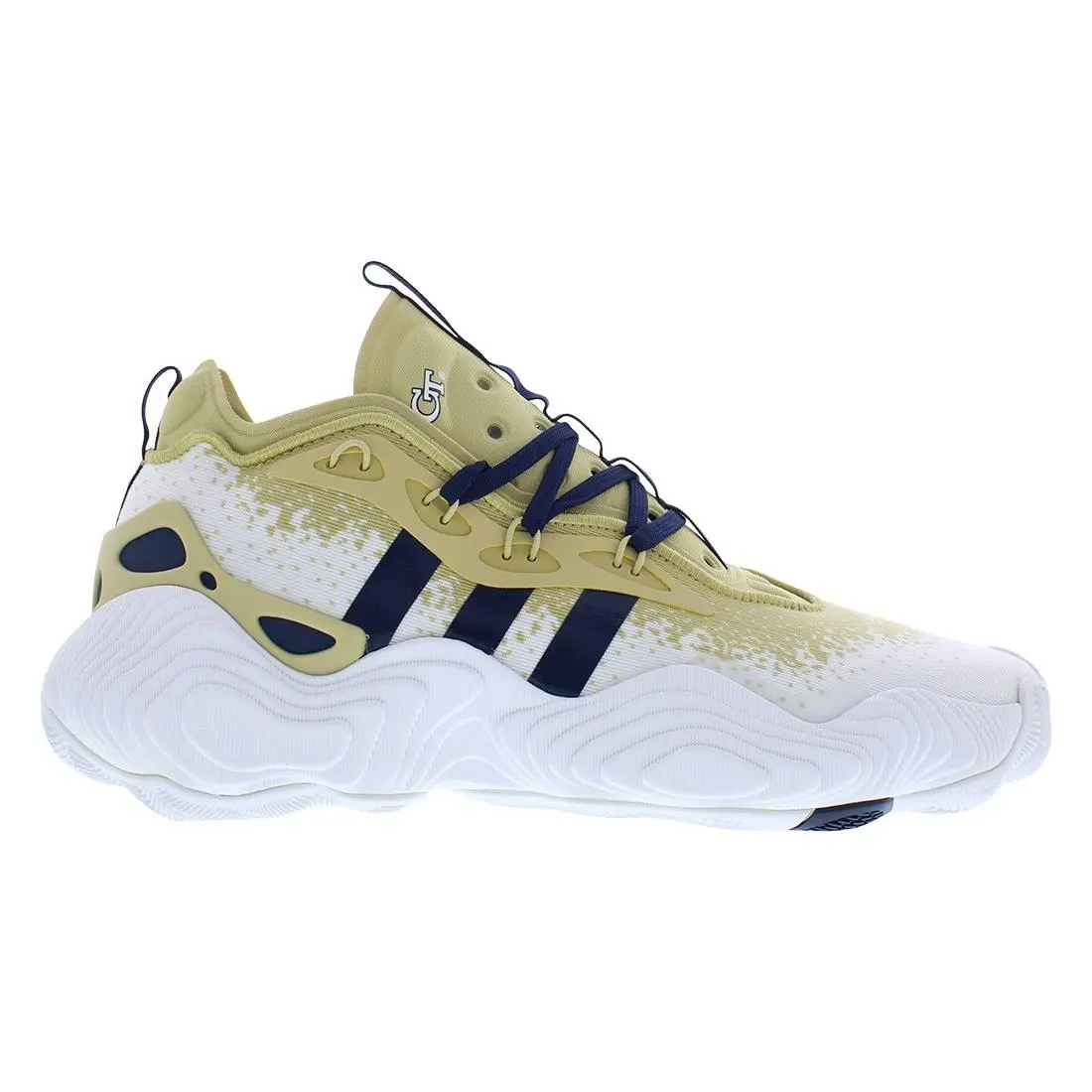 Adidas shoes - Sand/White/Blue 3