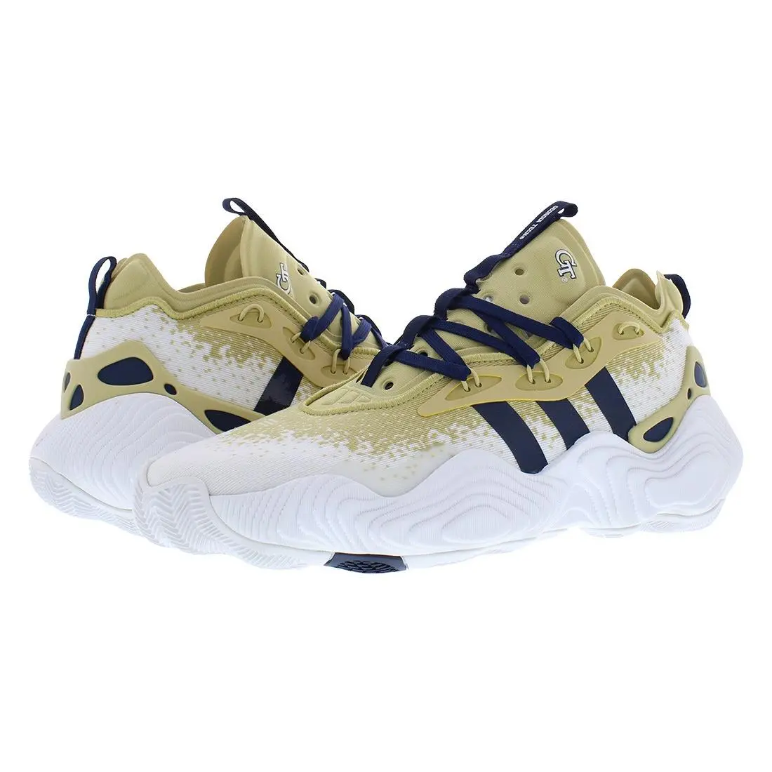 Adidas shoes - Sand/White/Blue 4