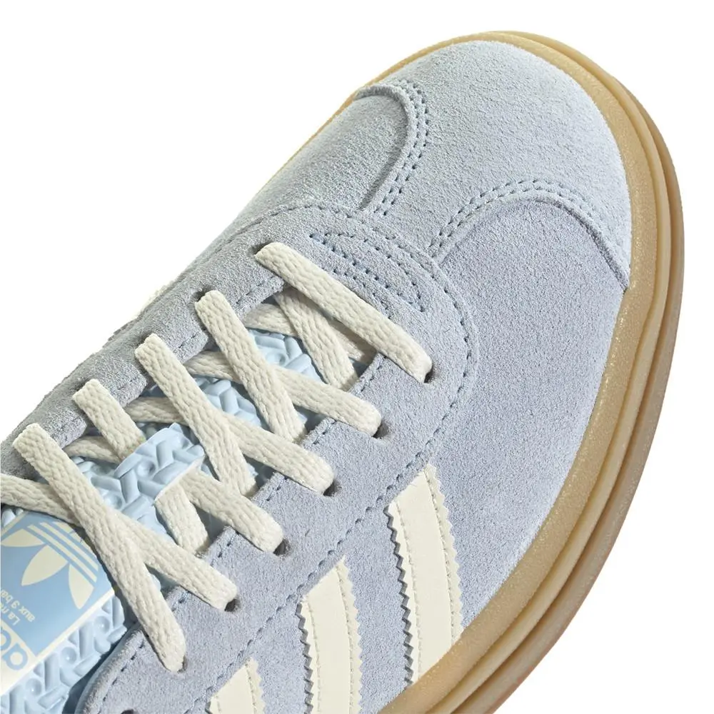 Adidas shoes - adidas Gazelle Bold Lace Up - JQ7776 - Blue 4