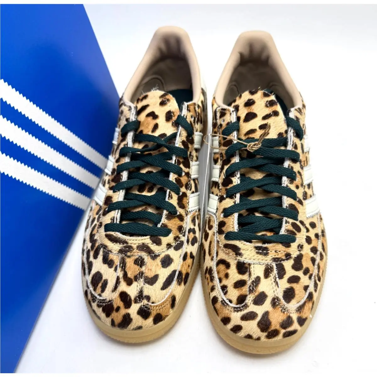 Adidas shoes - Adidas Handball Spezial Leopard - Handball Spezial Leopard - KI6678 - Magic Beige/Ivory/Aurora Ivy 0