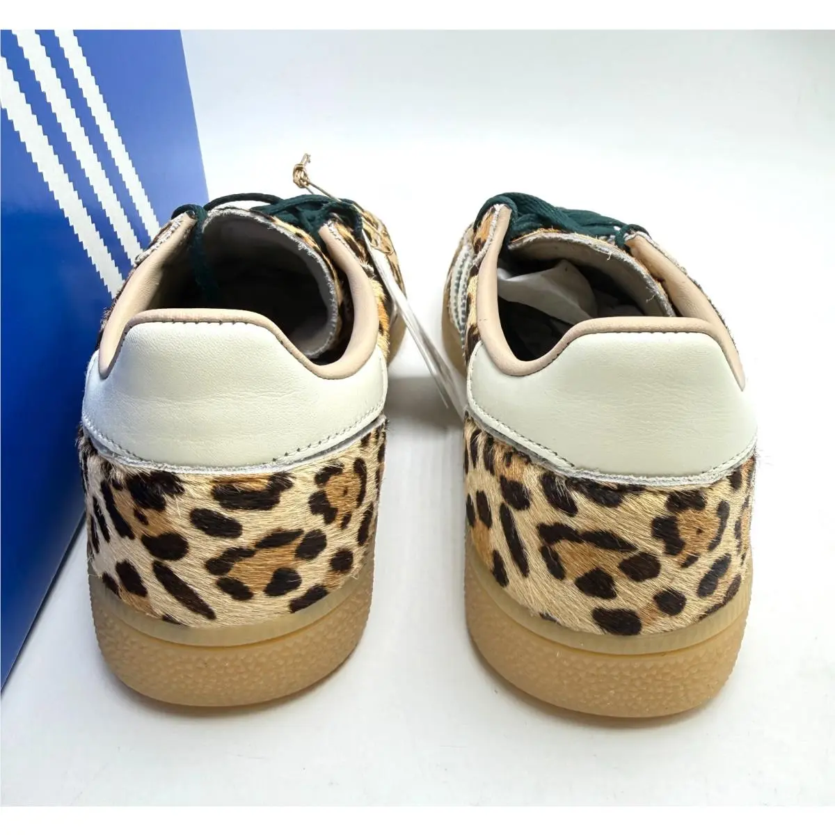 Adidas shoes - Adidas Handball Spezial Leopard - Handball Spezial Leopard - KI6678 - Magic Beige/Ivory/Aurora Ivy 13