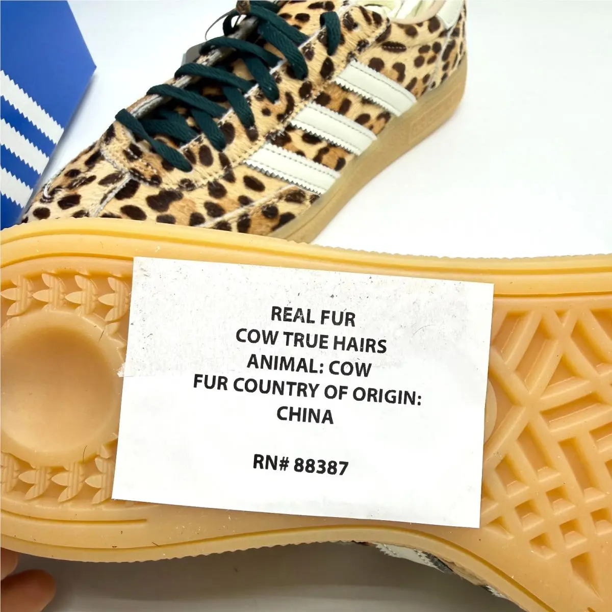 Adidas shoes - Adidas Handball Spezial Leopard - Handball Spezial Leopard - KI6678 - Magic Beige/Ivory/Aurora Ivy 16