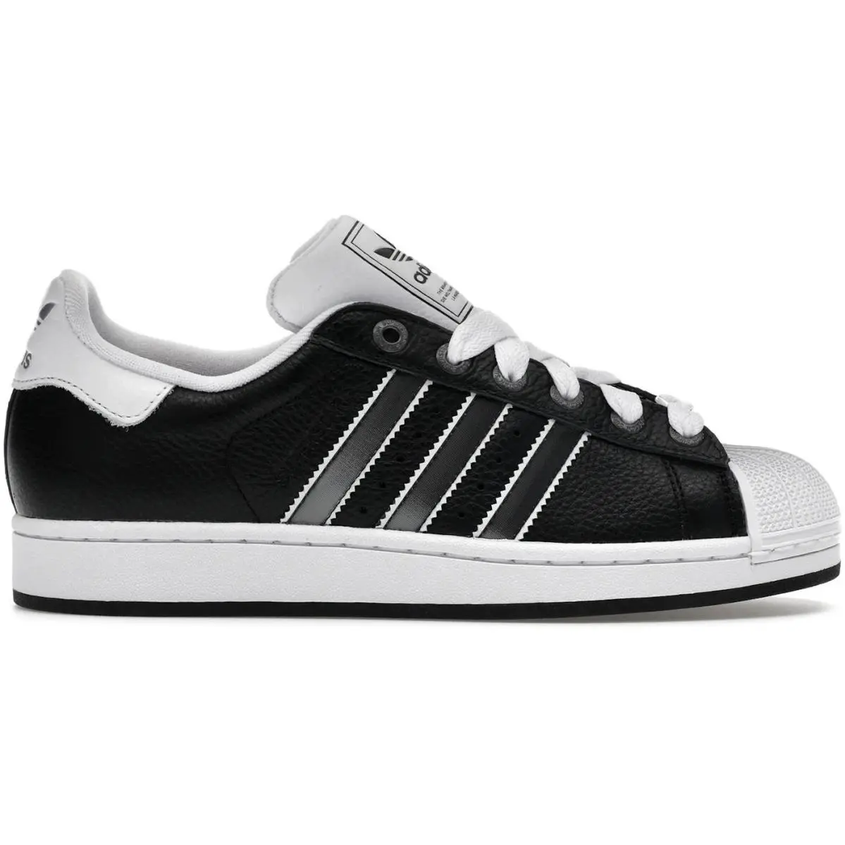 Adidas Superstar II Core Black Matte Silver Cloud White