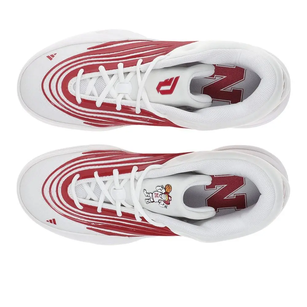 Adidas shoes - adidas Dame X Nebraska Cornhuskers Basketball - HQ0200 - White 10