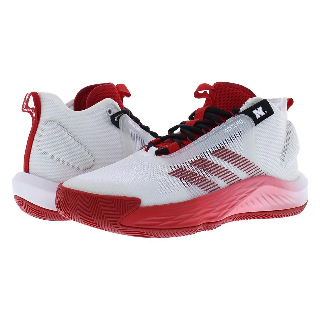 Adidas shoes - White/Red/Black 4