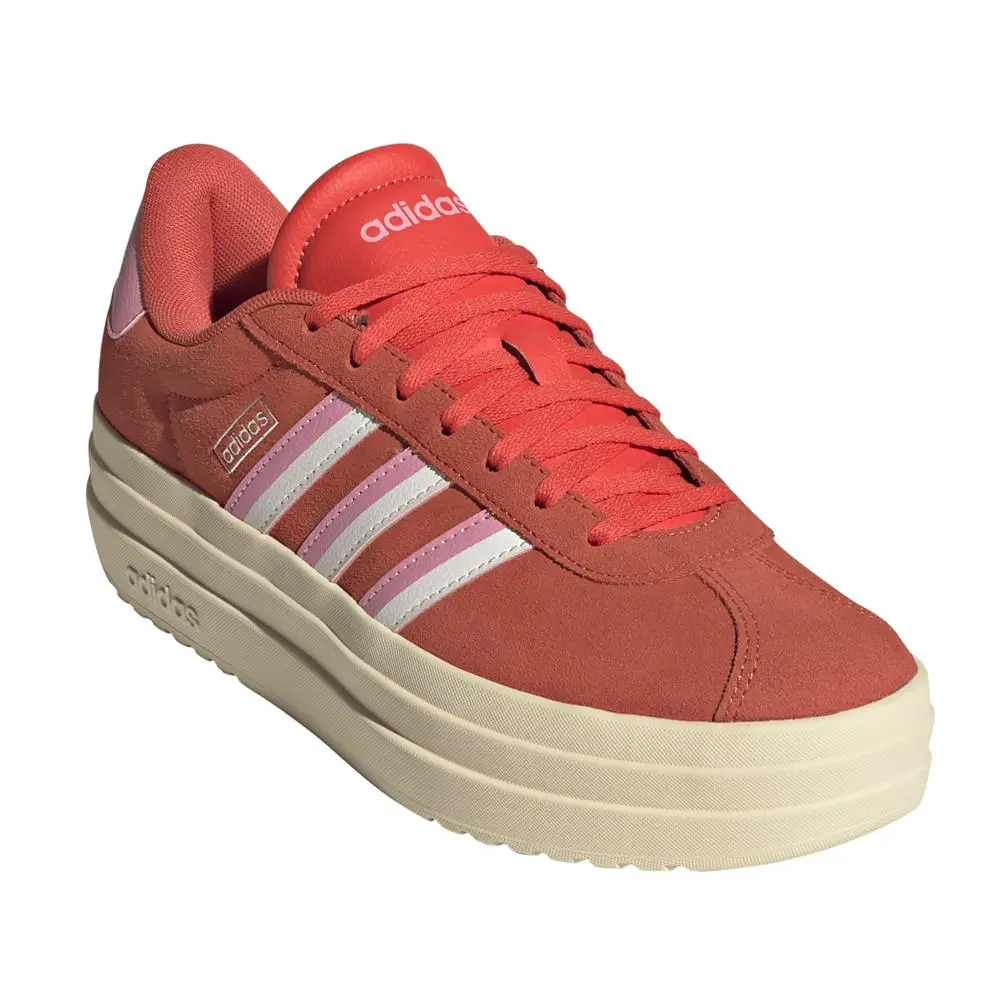 Adidas shoes - adidas Vl Court Bold Lace Up - JI1786 - Red 0