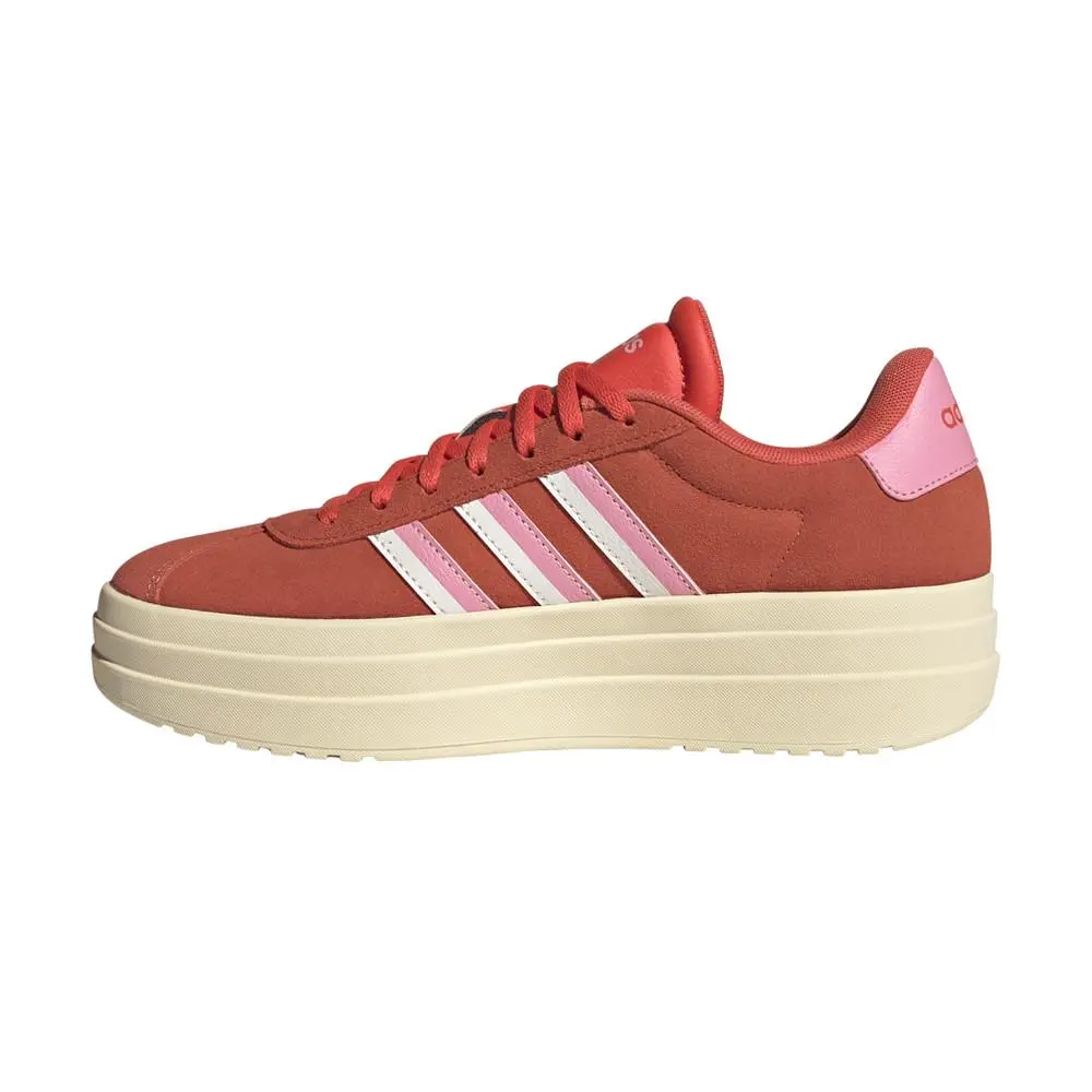 Adidas shoes - adidas Vl Court Bold Lace Up - JI1786 - Red 7